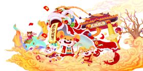 卡通手绘鼠绘圣诞节手机主题