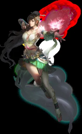 仙侠人物角色设定美女游戏cg