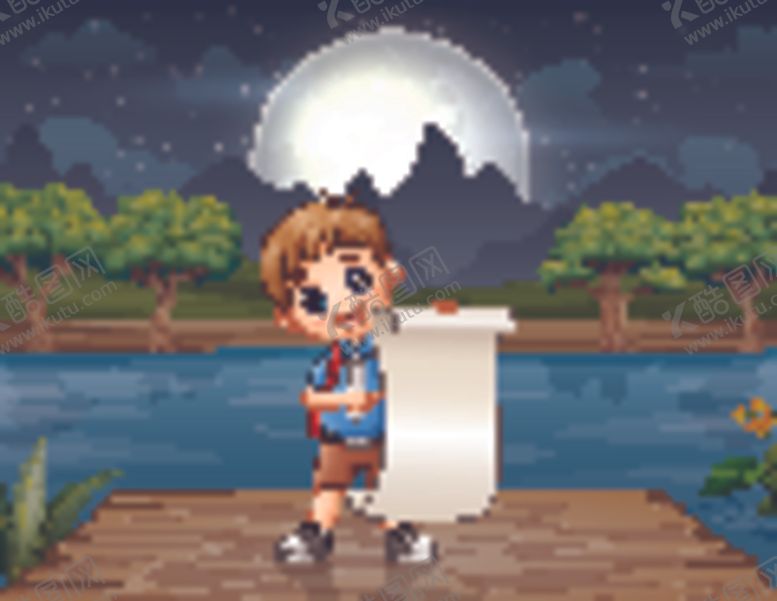 编号：24499309220819365993【酷图网】源文件下载-卡通学生