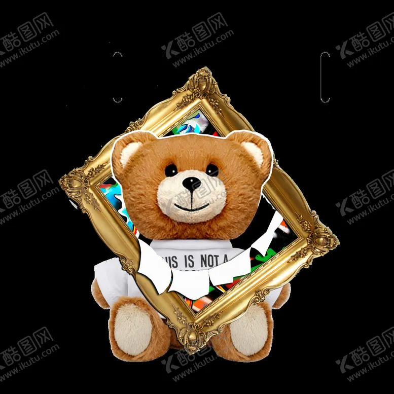 编号：50413610090752236315【酷图网】源文件下载-坐着的熊