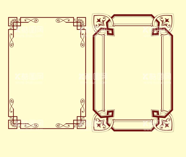 编号：63062011251944088404【酷图网】源文件下载-花纹边框