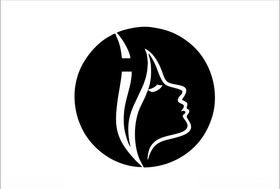 人像logo设计字母标志