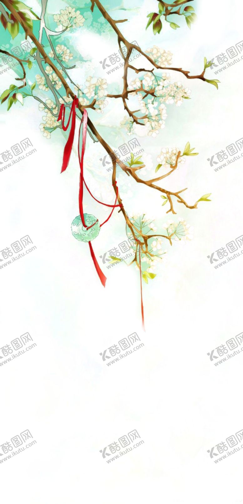 编号：39250109170540399164【酷图网】源文件下载-古风水彩画 