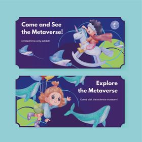 多样卡通人物场景插画图片