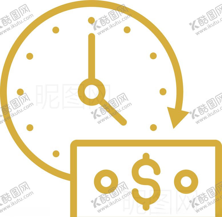 编号：43458005181017556021【酷图网】源文件下载-时间就是金钱