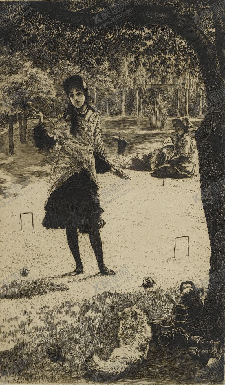 编号：36460509240201101199【酷图网】源文件下载-詹姆斯提索素描速写作品