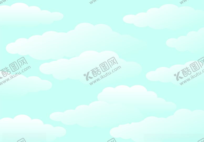 编号：22694711011739253082【酷图网】源文件下载-云朵天空矢量云朵蓝天白云