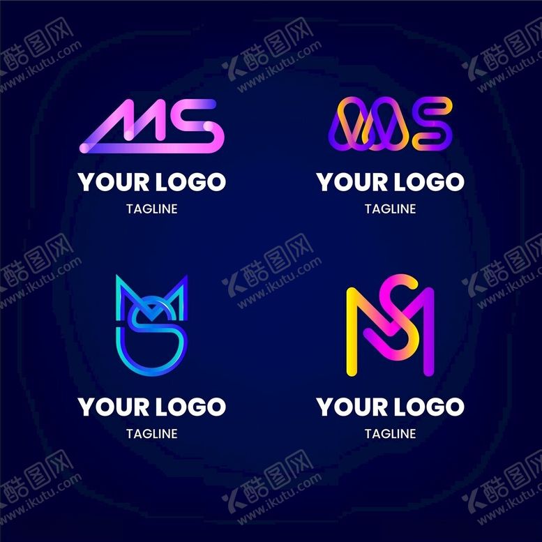 编号：53100701291531006455【酷图网】源文件下载-MS字母logo
