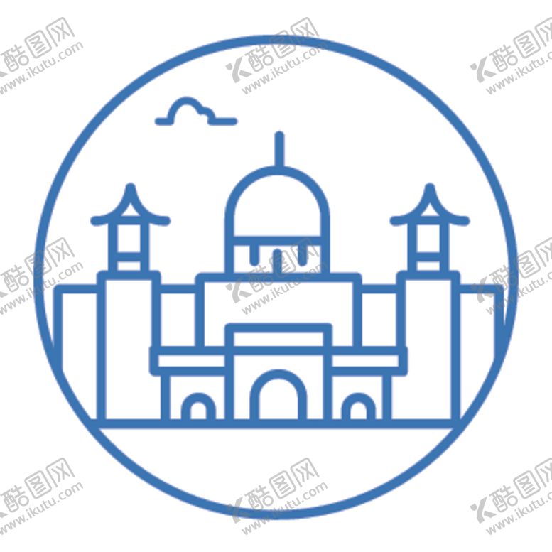 编号：80017809282255169332【酷图网】源文件下载-中国城市地标建筑简笔画