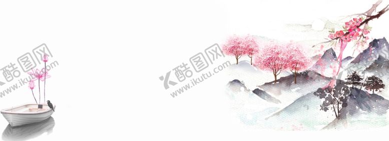 编号：75035205081309071328【酷图网】源文件下载-国画荷花