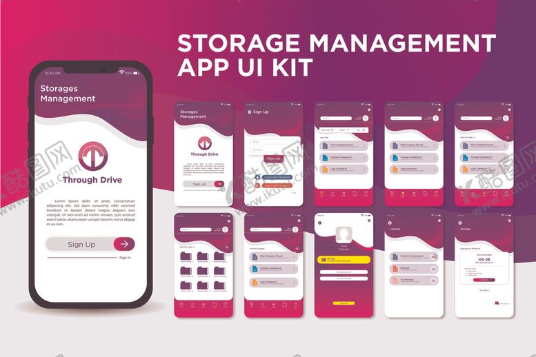 编号：26420704030802342307【酷图网】源文件下载-UI界面设计