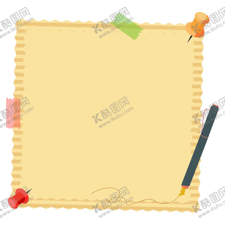 编号：54857904300919491410【酷图网】源文件下载-卡通边框