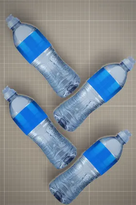 矿泉水瓶样机苏打VI饮料