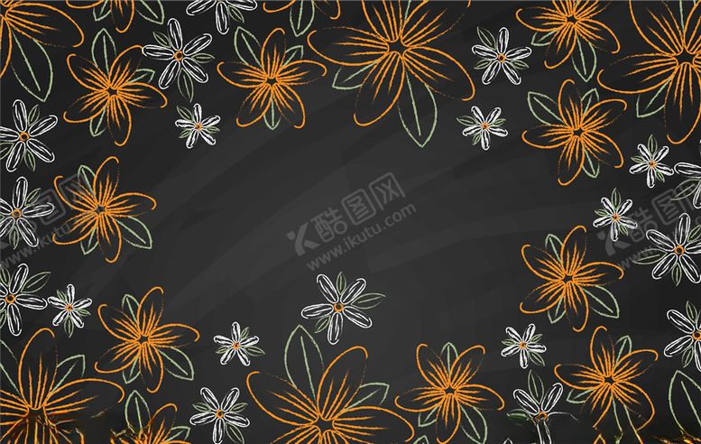 编号：21213109200615134637【酷图网】源文件下载-粉笔植物