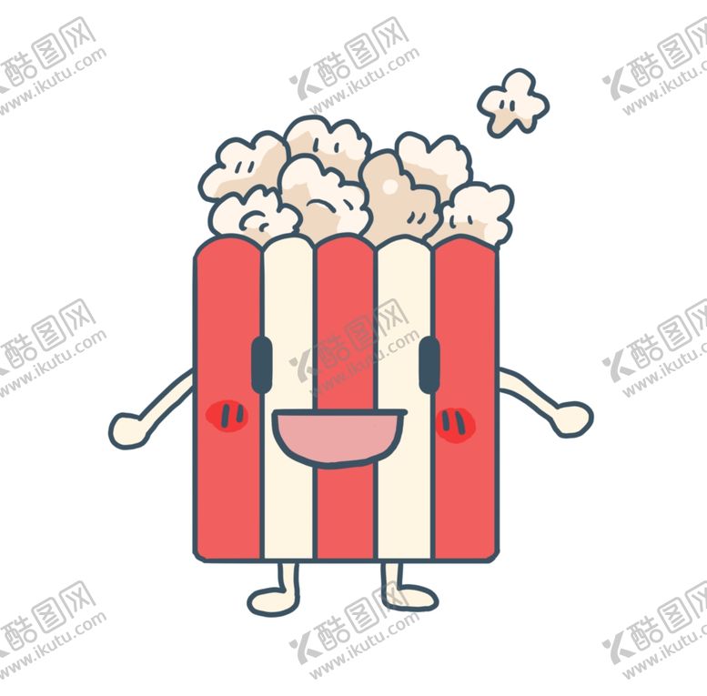 编号：68832909191158306750【酷图网】源文件下载-爆米花插画