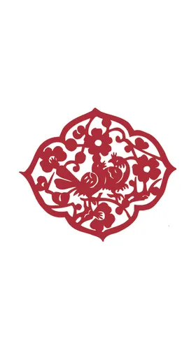 窗花剪纸纹文化艺术喜庆民俗文化