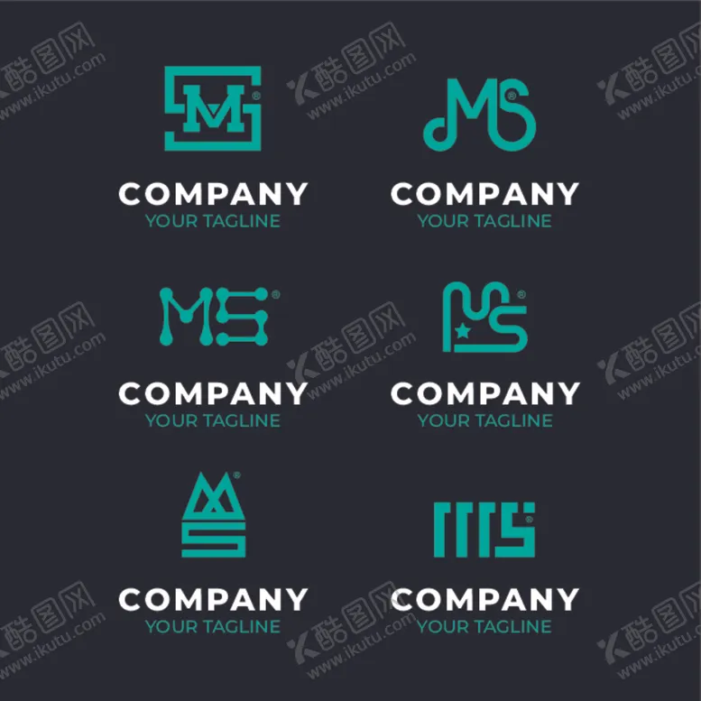 编号：91251101260052359071【酷图网】源文件下载-绿色创意企业LOGO