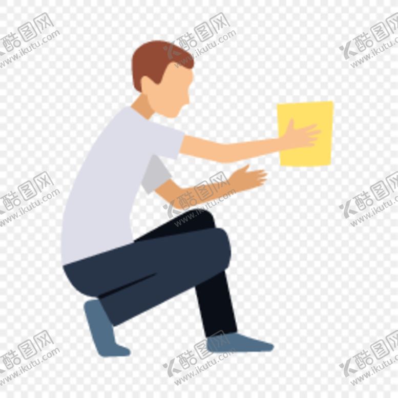 编号：53330201141924105765【酷图网】源文件下载-擦玻璃插画