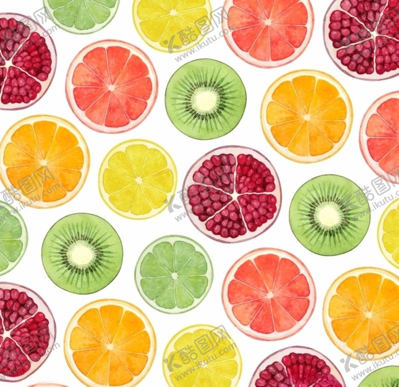编号：72501809120914312050【酷图网】源文件下载-水果图案