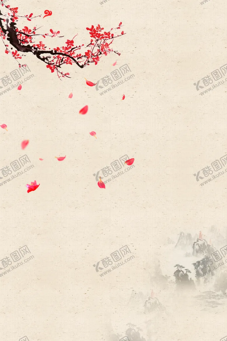 编号：99946904122310455799【酷图网】源文件下载-中国风水墨喜庆背景图片