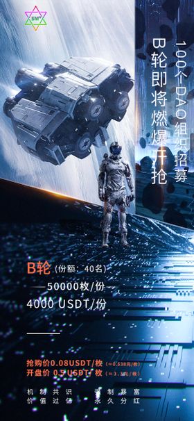 区块链元宇宙海报