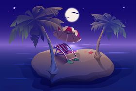 沙滩