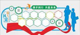 员工风采文化墙
