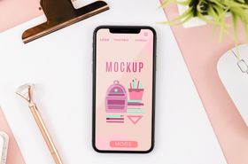 手机样机笔记本app界面屏幕办公场景