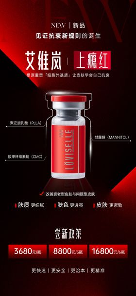 艾维岚上瘾红海报