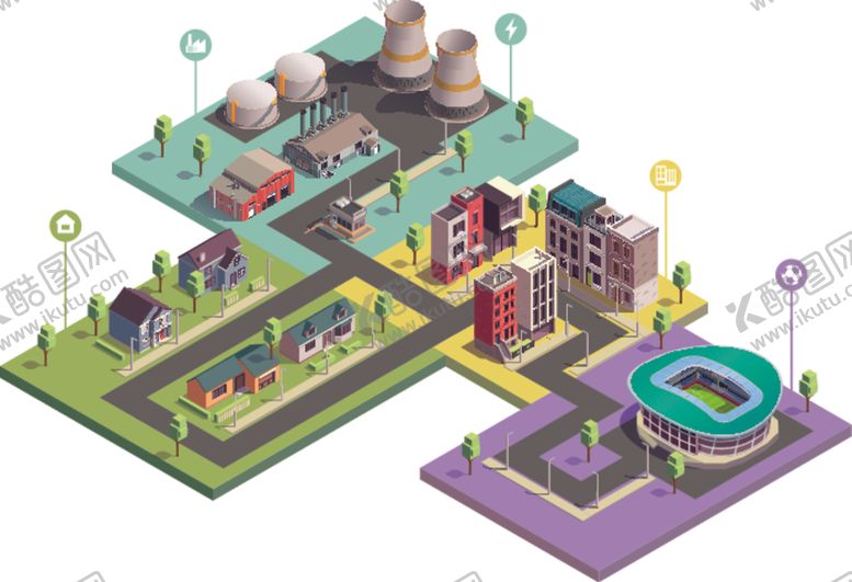 编号：17469809170352508303【酷图网】源文件下载-扁平化工作场景与人物