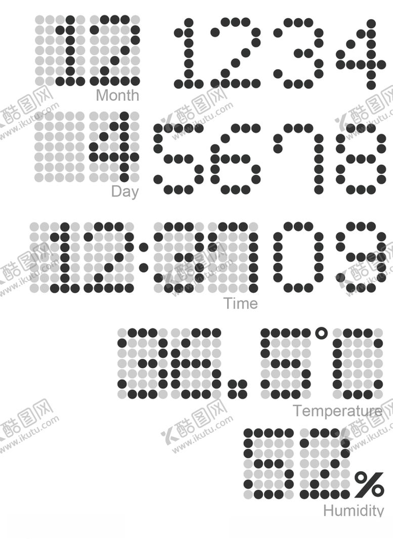 编号：96910311011320355906【酷图网】源文件下载-数字文字