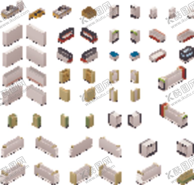编号：61181610042044196426【酷图网】源文件下载-卡通城市建筑