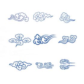祥云底纹PNG