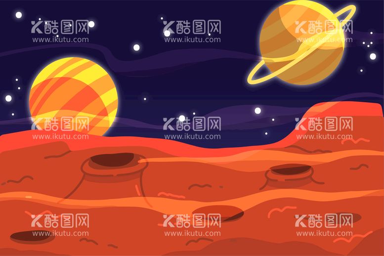 编号：63974210090811426324【酷图网】源文件下载-火星背景