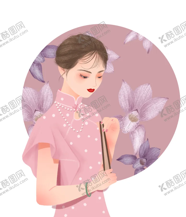 编号：46175104181624124087【酷图网】源文件下载-古代女子