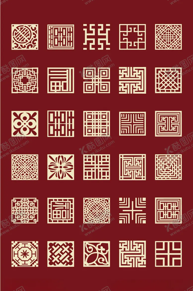 编号：50170506291532007687【酷图网】源文件下载-中国风花纹