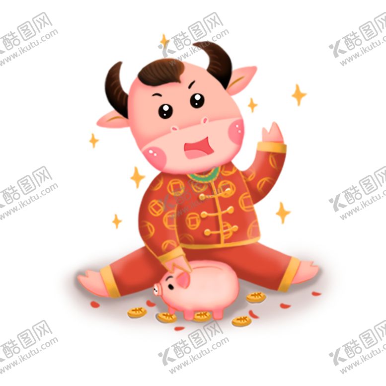 编号：25431104011050382994【酷图网】源文件下载-牛卡通形象(272)