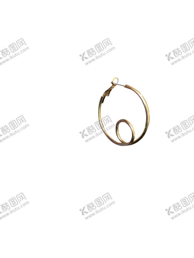 编号：47063305181327578724【酷图网】源文件下载-双环型耳环
