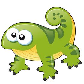 手绘动物蛇长颈鹿海洋野生