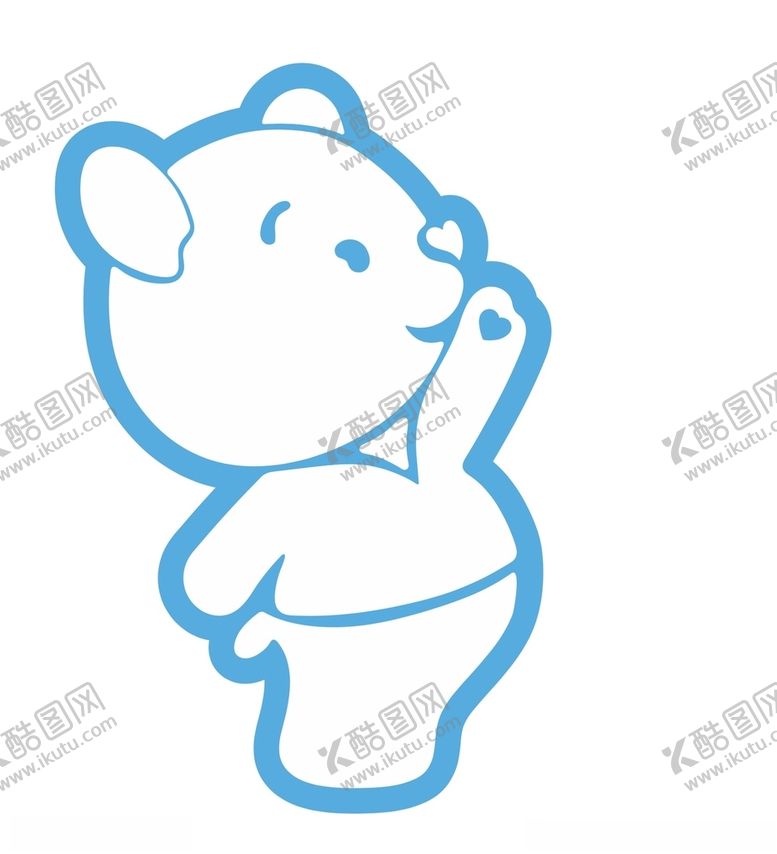 编号：88550303141240274810【酷图网】源文件下载-可爱卡通小熊