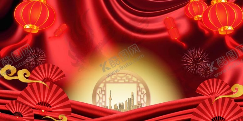 编号：36927010261021553799【酷图网】源文件下载-年会背景