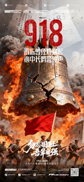 九一八事变海报