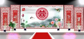 婚礼现场场景布置设计