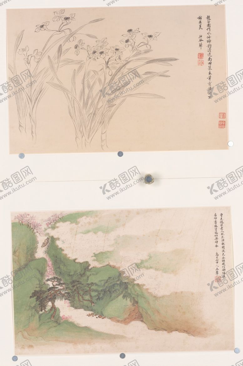 编号：21342006280951216974【酷图网】源文件下载-清代恽寿平花草绘画