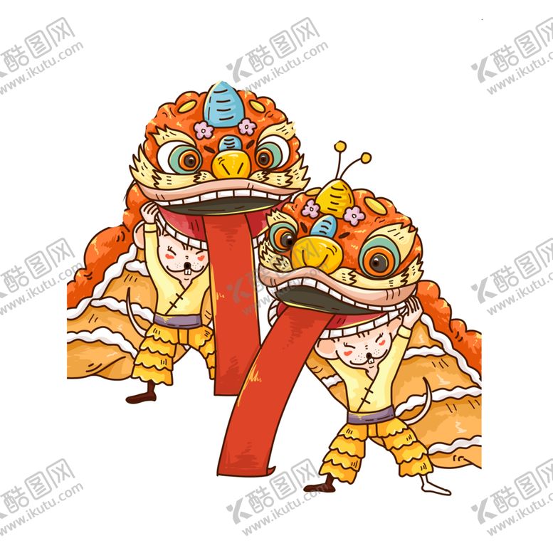 编号：67016702051702067072【酷图网】源文件下载-舞狮素材
