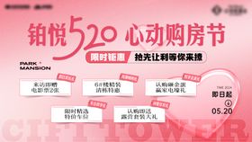 地产520购房节海报