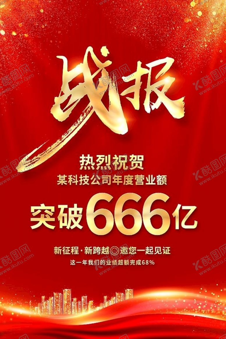 编号：85417309200856128320【酷图网】源文件下载-战报