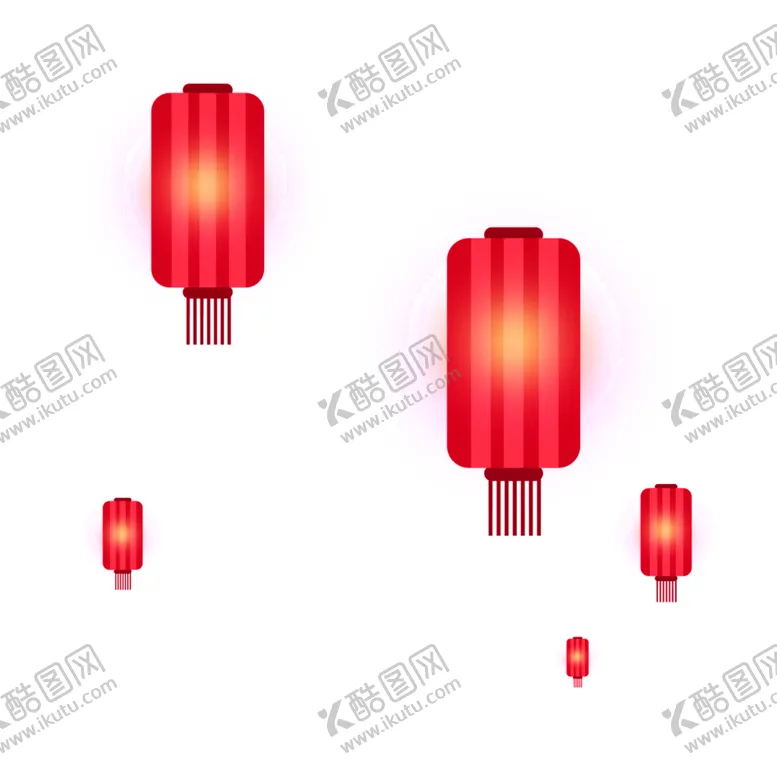 编号：57122205042242314826【酷图网】源文件下载-红色灯笼素材