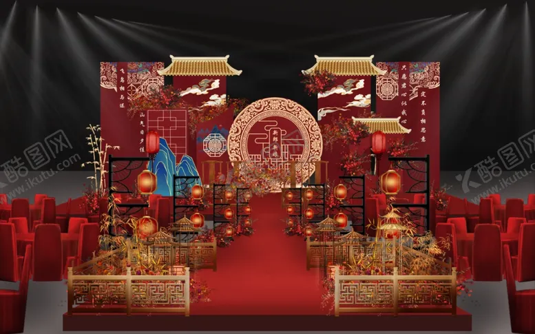 编号：56294204191047473006【酷图网】源文件下载-中式舞台效果