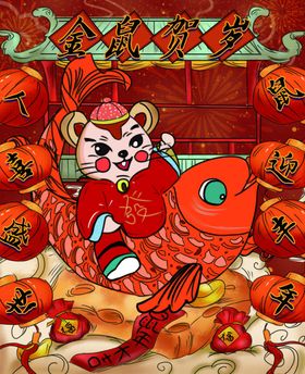 鼠年海报
